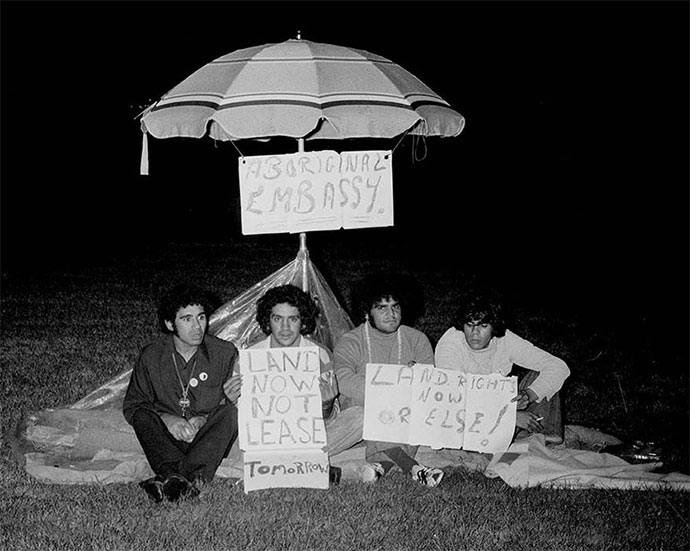 Aboriginal Embassy 26 January 1972